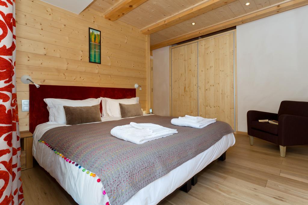 Chalet Isabelle Mountain lodge 5 star Chamonix Værelse billede
